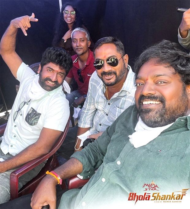 Chiranjeevi wraps first schedule of Bhola Shankar, see photos