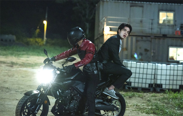 lee dong wook and wi ha joon are crime-fighting duo unleashing chaos and action in bad and crazy