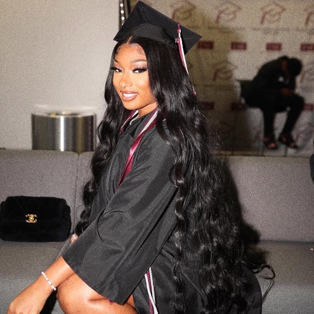 Megan Thee Stallion gets her Bachelor's degree in health administration, watch video