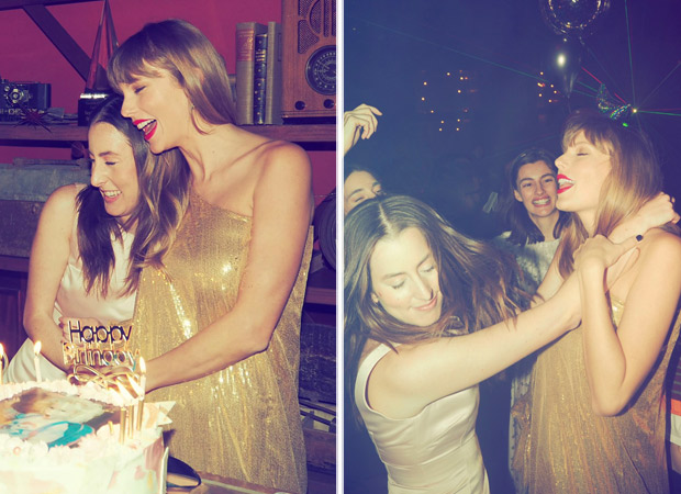 taylor swift celebrates her 32nd birthday with haim sisters at an intimate party, see photos