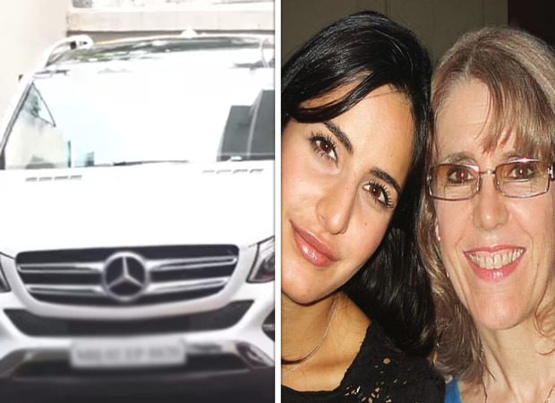 katrina kaif’s mom suzanne spotted leaving her building in vicky kaushal’s car