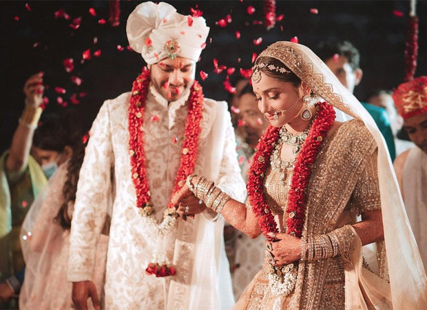 Ankita Lokhande’s bridal ensemble designed by Manish Malhotra took 1600 hours of elaborate craftsmanship