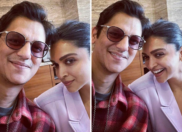 vijay varma bumps into deepika padukone at the airport; shares selfie