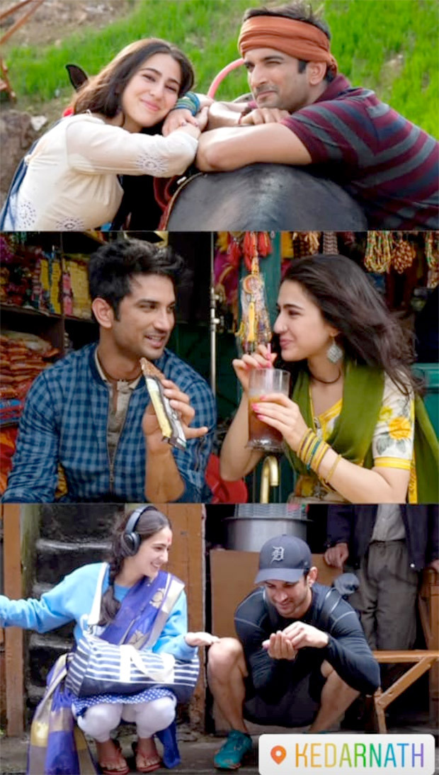 3 years of kedarnath: sara ali remembers sushant singh rajput with multiple posts from the film