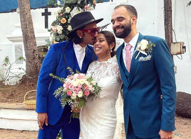 Ranveer Singh attends his manager’s wedding in Goa amid 83 promotions; twins with the groom