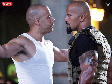 the rock rises above his feud with vin diesel