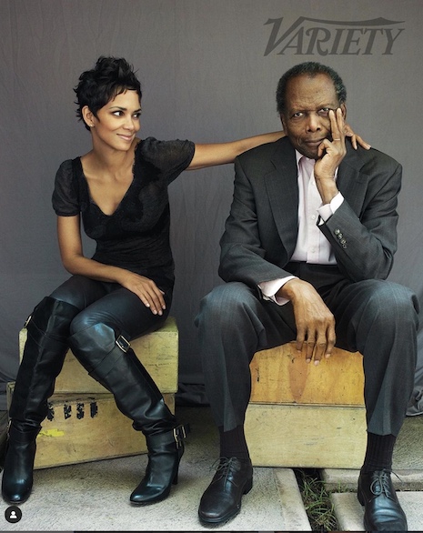 halle berry became friends with her childhood idol