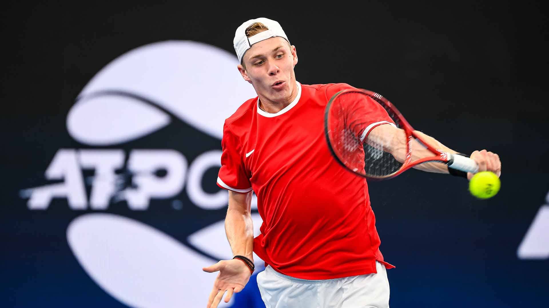 NOVAK DJOKOVIC (SRB), DENIS SHAPOVALOV (CAN),
ATP CUP 2020, AUSTRALIA.