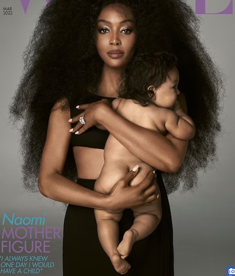 naomi campbell and her mystery baby