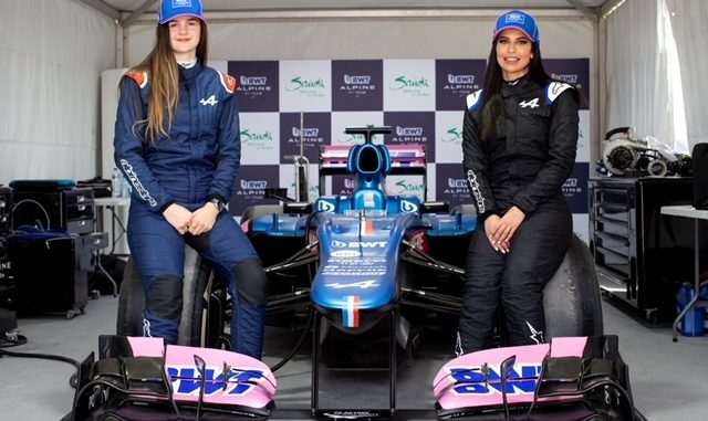 Alpine for me the one team breaks new ground in Saudi Arabia