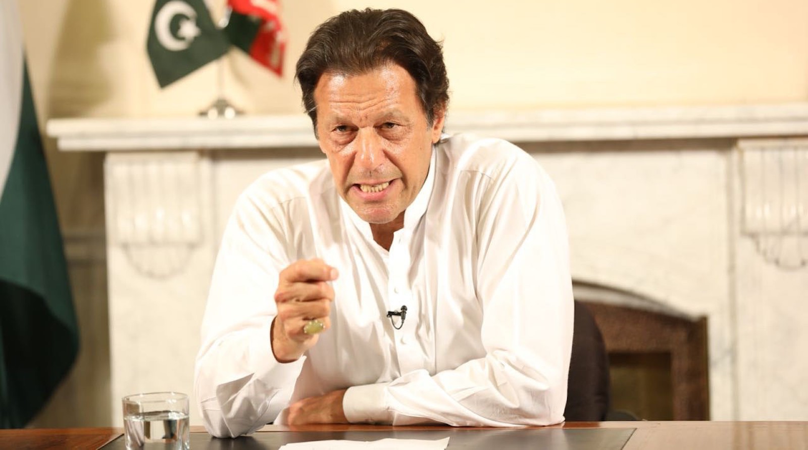 Newly elected Pakistani PM Imran Khan