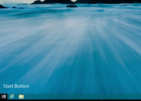 13 Days To Windows 8.1 Start With The Start Button photo Windows 8.1 Start Button on the Desktop