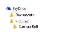 SkyDrive Camera Roll