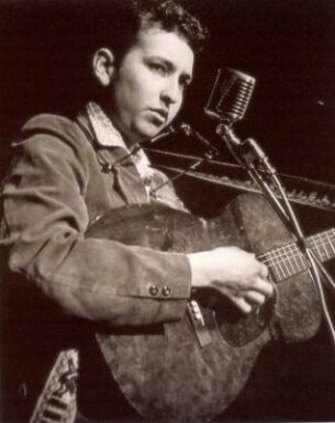 Bob Dylan at Gerdes 1961