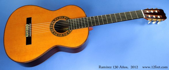 ramirez 130 anos cedar full 1 Ramirez 125 Anos Classical Guitar   a classic photo