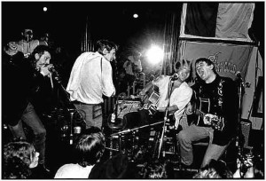 Band and Dylan 300x204 The Band Release Live at the Academy of Music 1971 Box Set photo