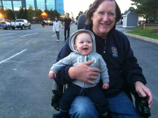 Being A Grand Dad in a Wheelchair Isn’t So Bad