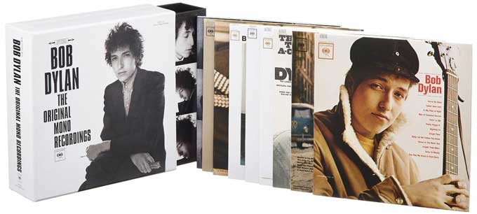 Bob Dylan The Original Mono Recordings Box Set at $97 Bob Dylan The Original Mono Recordings