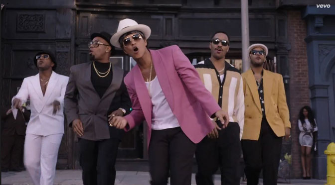 Bruno Mars, Mark Ronson And Mystikal Performing “Uptown Funk” on SNL