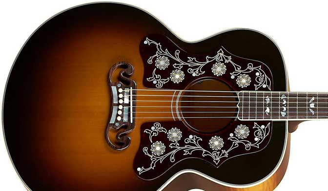 Limited Number of Gibson Bob Dylan SJ-200 Player’s Edition Guitars Arrive in Canada