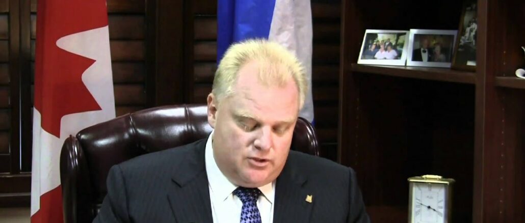 Rob Ford: Toronto’s Next Mayor