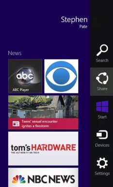 Series: 3 Days To Windows 8.1 Charms Bar Reveal photo