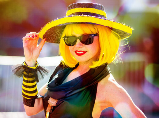 Spring Hats San Francisco Poses