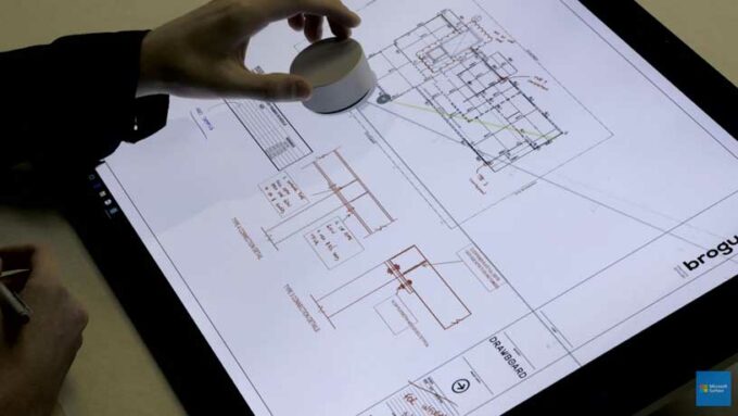 surface studio drawboard gets an on-screen protractor