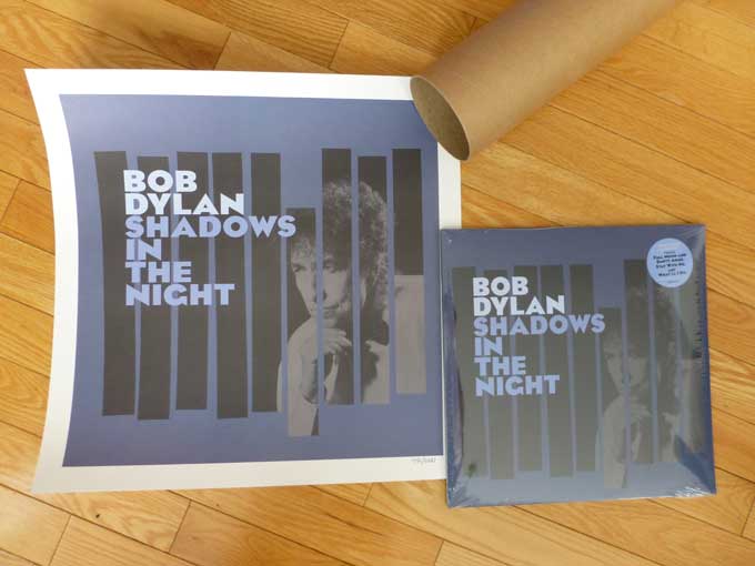 Bob Dylan Shadows in the Night Vinyl plus Lithograph