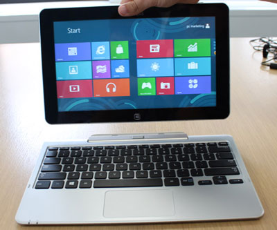 Samsung-Series-5 Samsung Series 5 Tablet with keyboard docking (photo Laptop Tech)