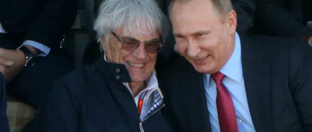 Ecclestone putin
