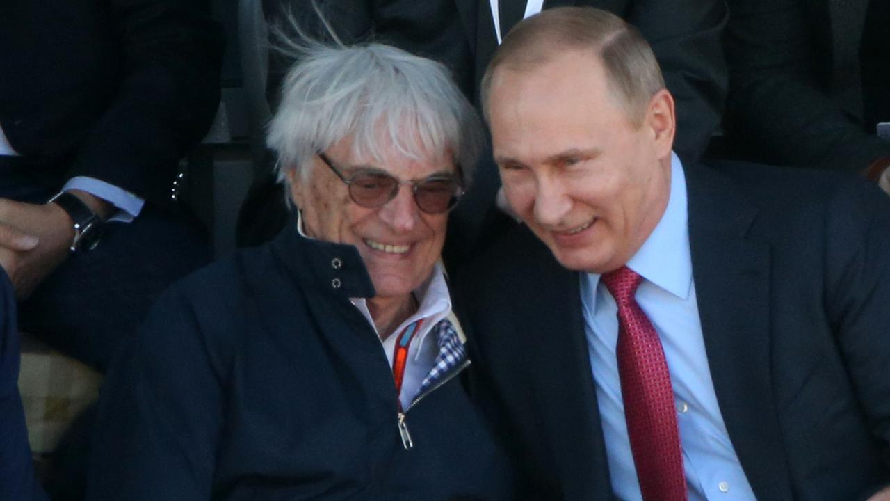 Ecclestone putin