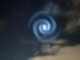 mysterious spiral UFO