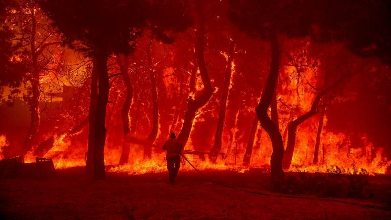 forest fires,greece