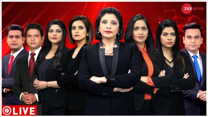 Zee News Streaming online watch live TV