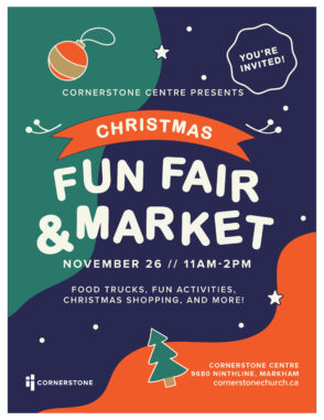 Cornerstone's Annual Christmas Fun Fair and Market