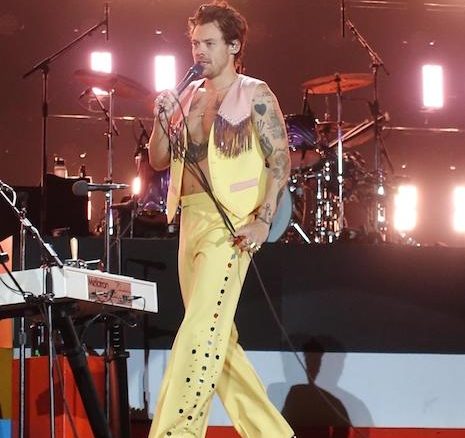 Harry Styles has turned to the late Elvis Presley HARRY STYLES