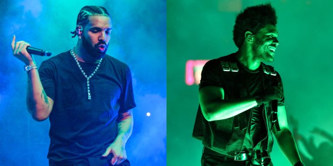 drake, The Weeknd, ai