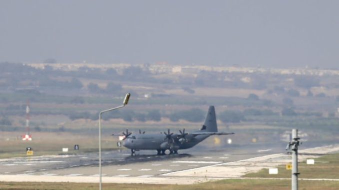 Turkish evacuation plane, sudan
