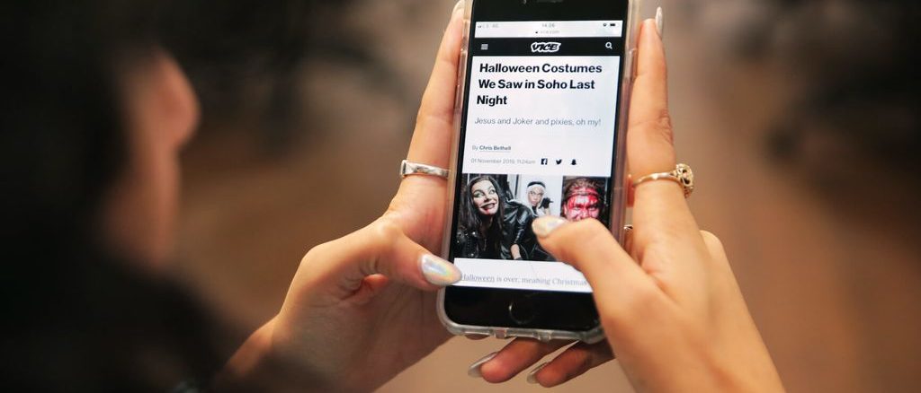 Media Company Vice Files for Bankruptcy vice