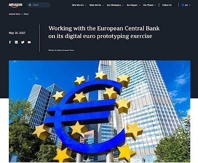 Digital Euro, amazon