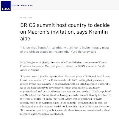 france,macron,brics