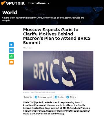 france,macron,brics