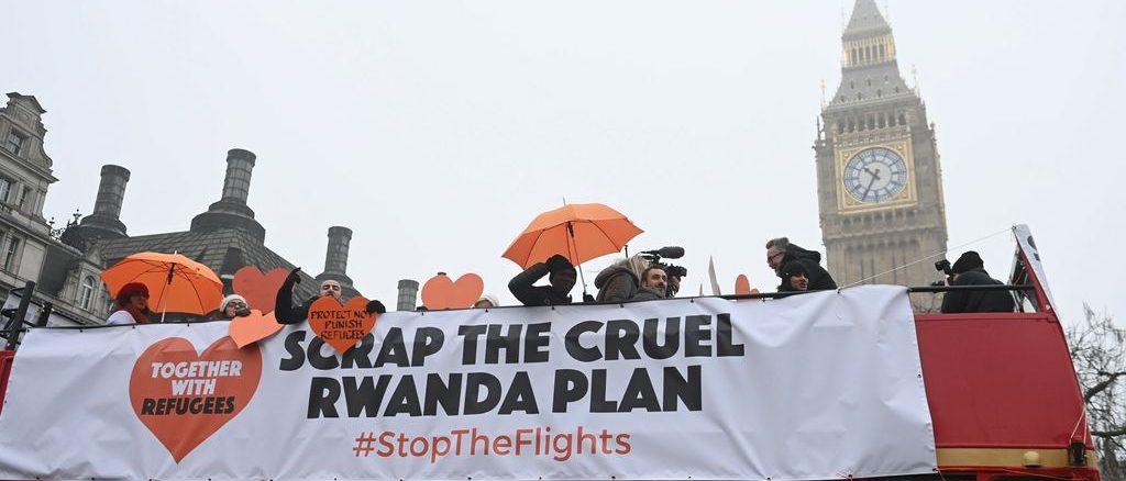 United Kingdom is not allowed to send asylum seekers to Rwanda United Kingdom, Rwanda