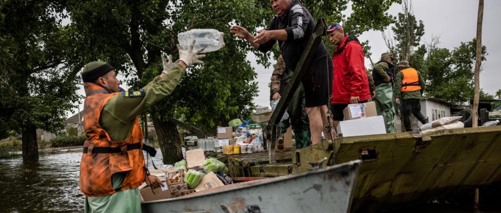 UN: Ukraine Dam Breach Leads to Food Problems Worldwide Ukraine dam breach