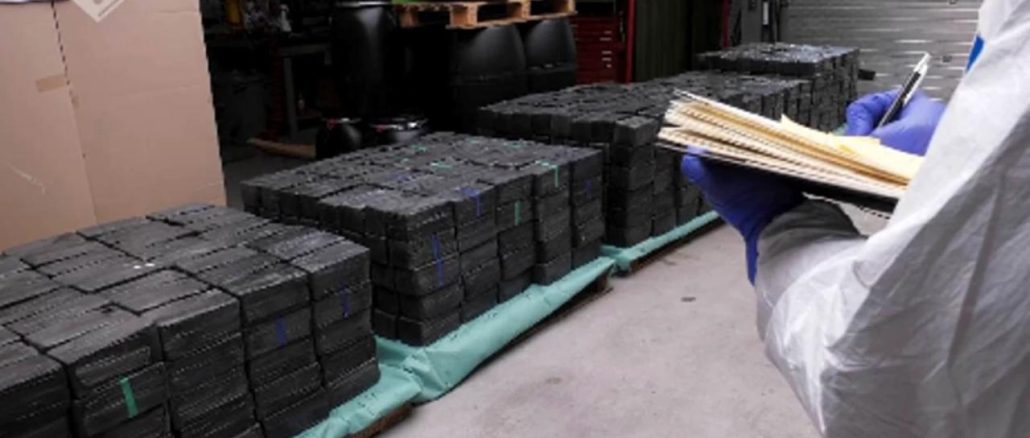 crystal meth, Colombian arrested, Rotterdam