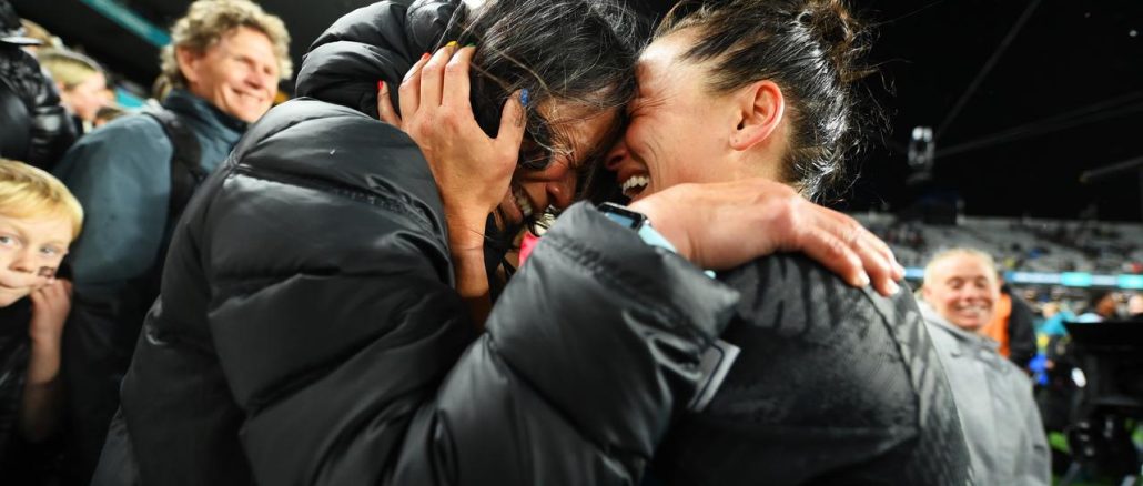 Emotions at New Zealand after first World Cup victory New Zealand, World Cup