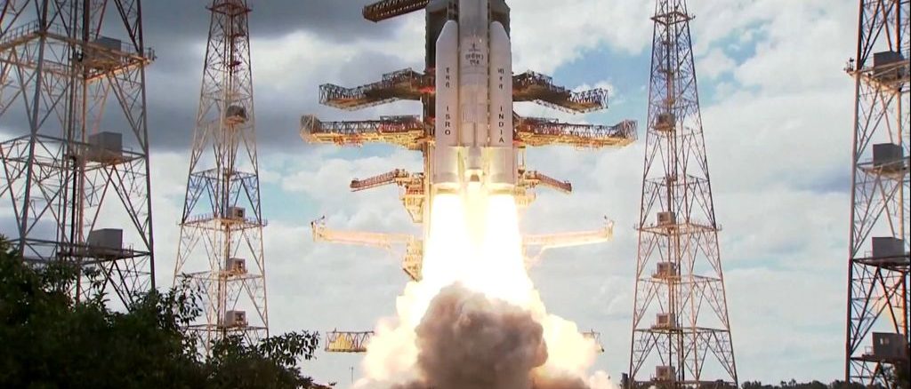 India Launches Chandrayaan-3 Rocket to Explore Moon's South Pole Chandrayaan-3