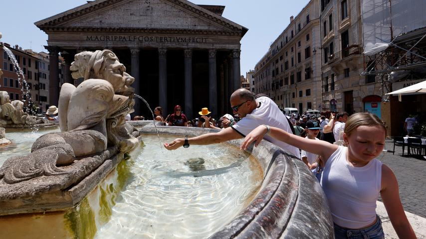 italy, heat wave