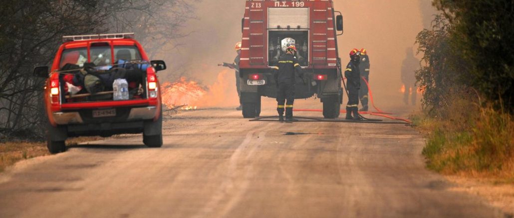 greek, wildfires